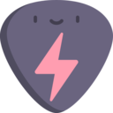 music and multimedia,guitar,stripes,rock and roll,pick,guitar pick,plectrum